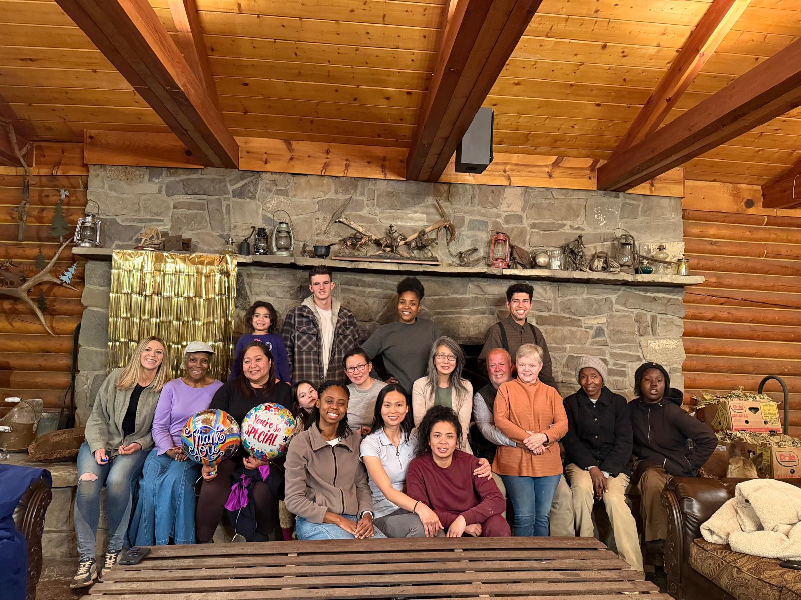Teleo students in fellowship